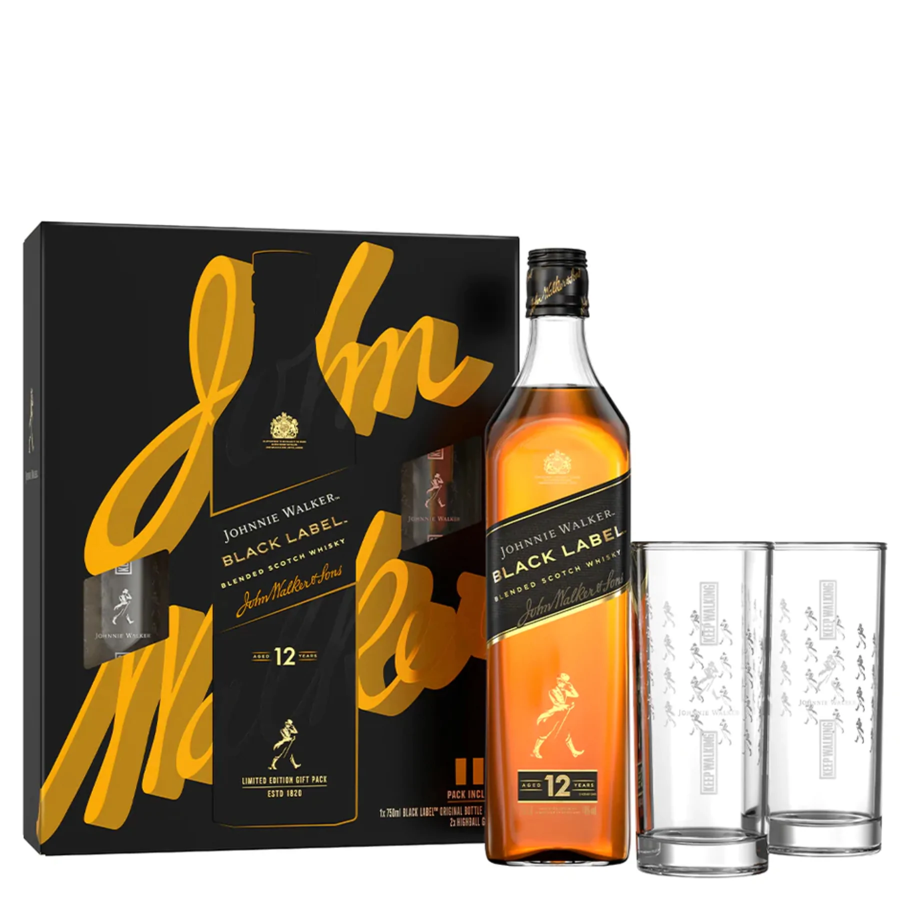 Johnnie Walker Black Label Glass Blaster